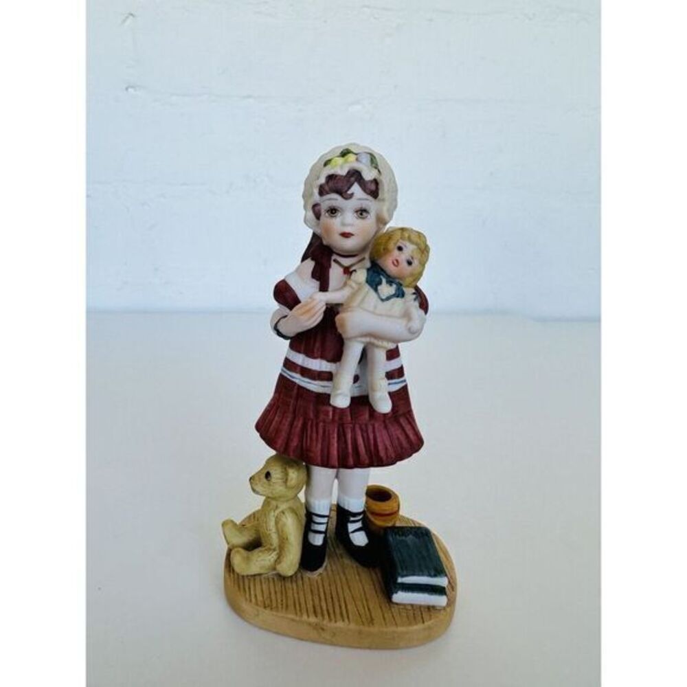 Jan Hagara "Lydia and the Shirley Temple Doll" Limited Edition 1983-1984 VTG